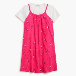 Crewcuts Girls' floral two-piece dress set